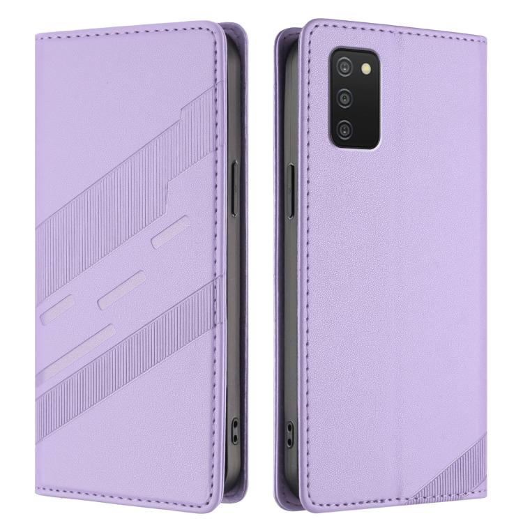 For Samsung Galaxy A03s 166mm Embossed Multi-functional Wallet Retro Leather Phone Case
