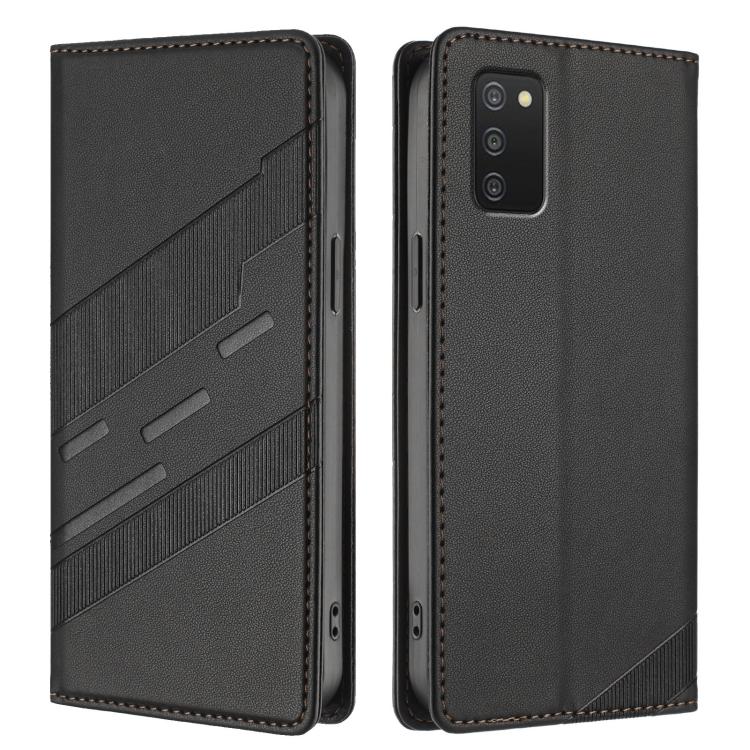 For Samsung Galaxy A03s 165.8mm Embossed Multi-functional Wallet Retro Leather Phone Case