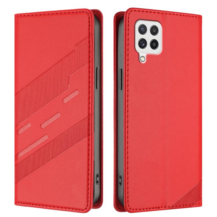 For Samsung Galaxy A22 4G Embossed Multi-functional Wallet Retro Leather Phone Case