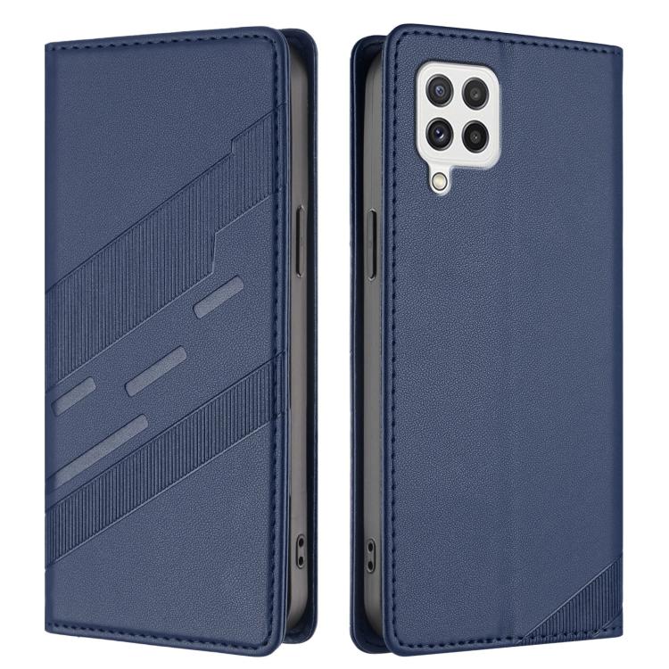 For Samsung Galaxy A22 4G Embossed Multi-functional Wallet Retro Leather Phone Case