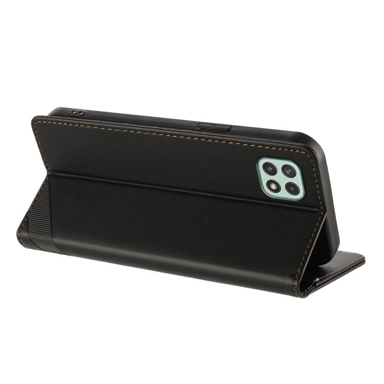 For Samsung Galaxy A22 5G / F42 5G Embossed Multi-functional Wallet Retro Leather Phone Case