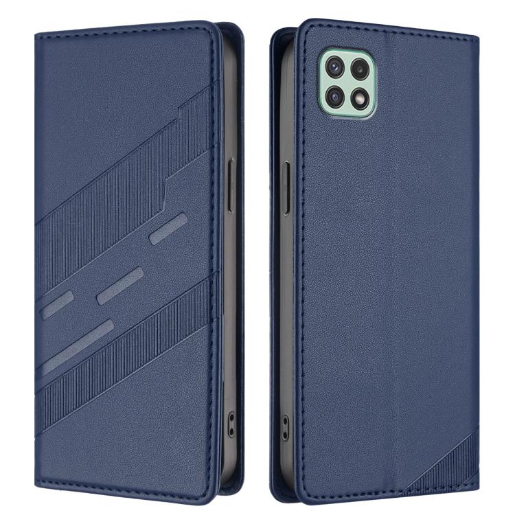 For Samsung Galaxy A22 5G / F42 5G Embossed Multi-functional Wallet Retro Leather Phone Case