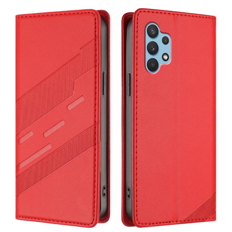 For Samsung Galaxy A32 4G Embossed Multi-functional Wallet Retro Leather Phone Case