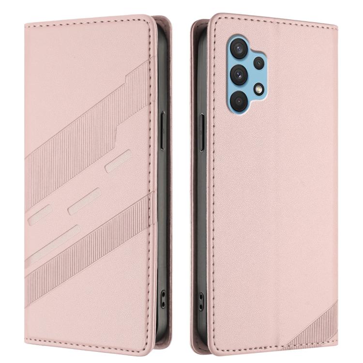For Samsung Galaxy A32 4G Embossed Multi-functional Wallet Retro Leather Phone Case