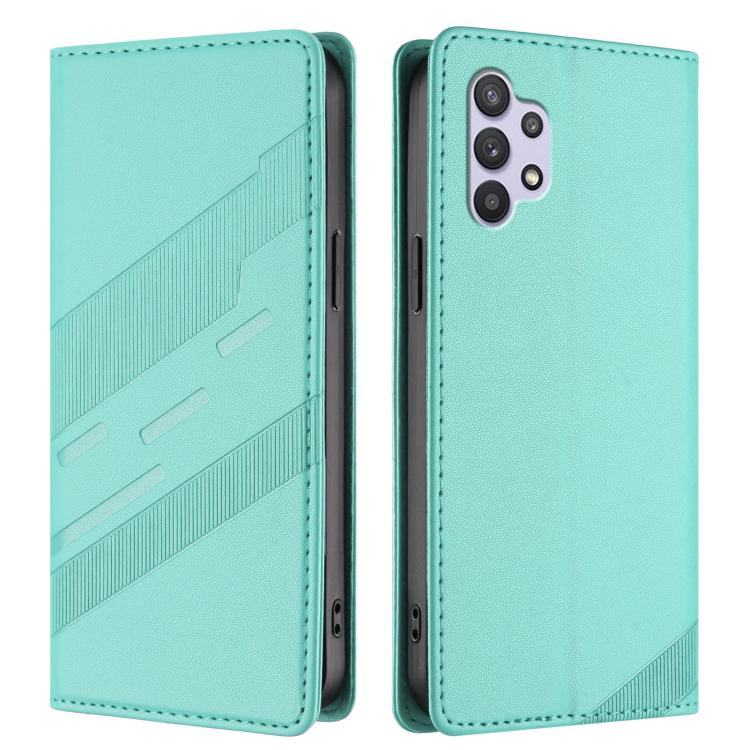 For Samsung Galaxy A32 5G / M32 5G Embossed Multi-functional Wallet Retro Leather Phone Case