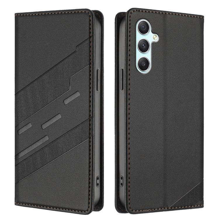 For Samsung Galaxy A34 5G Embossed Multi-functional Wallet Retro Leather Phone Case