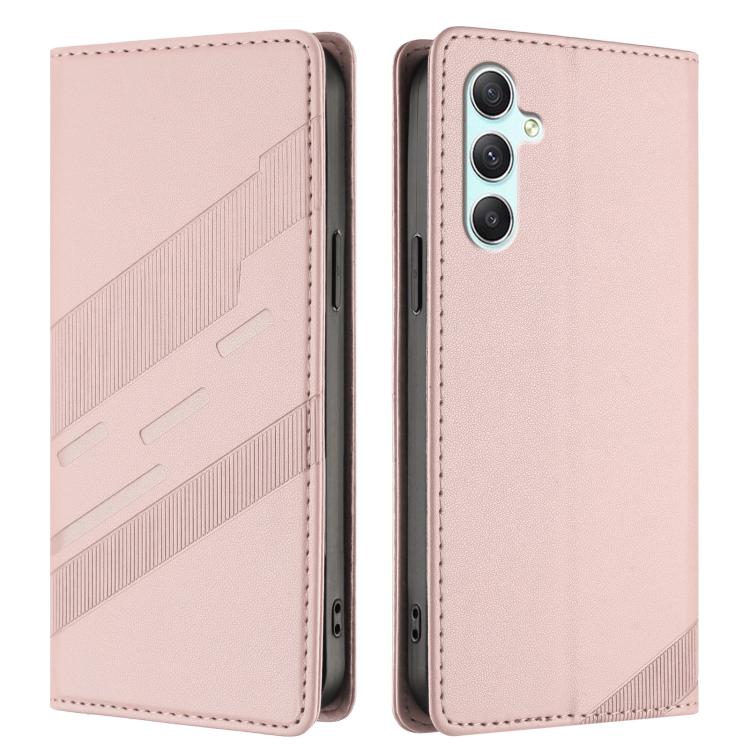 For Samsung Galaxy A34 5G Embossed Multi-functional Wallet Retro Leather Phone Case