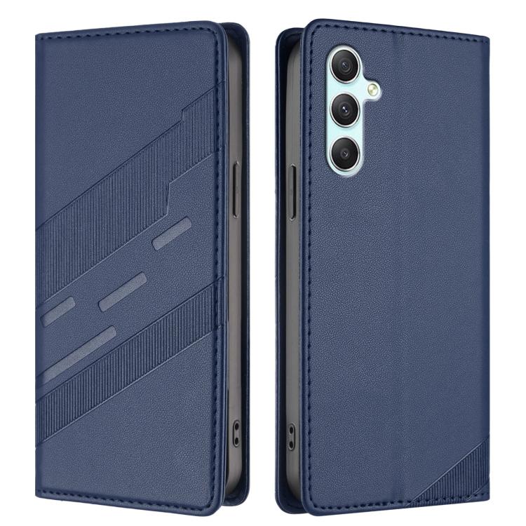 For Samsung Galaxy A34 5G Embossed Multi-functional Wallet Retro Leather Phone Case