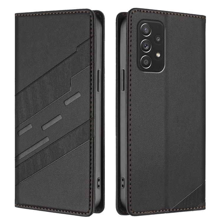 For Samsung Galaxy A52 4G / 5G Embossed Multi-functional Wallet Retro Leather Phone Case