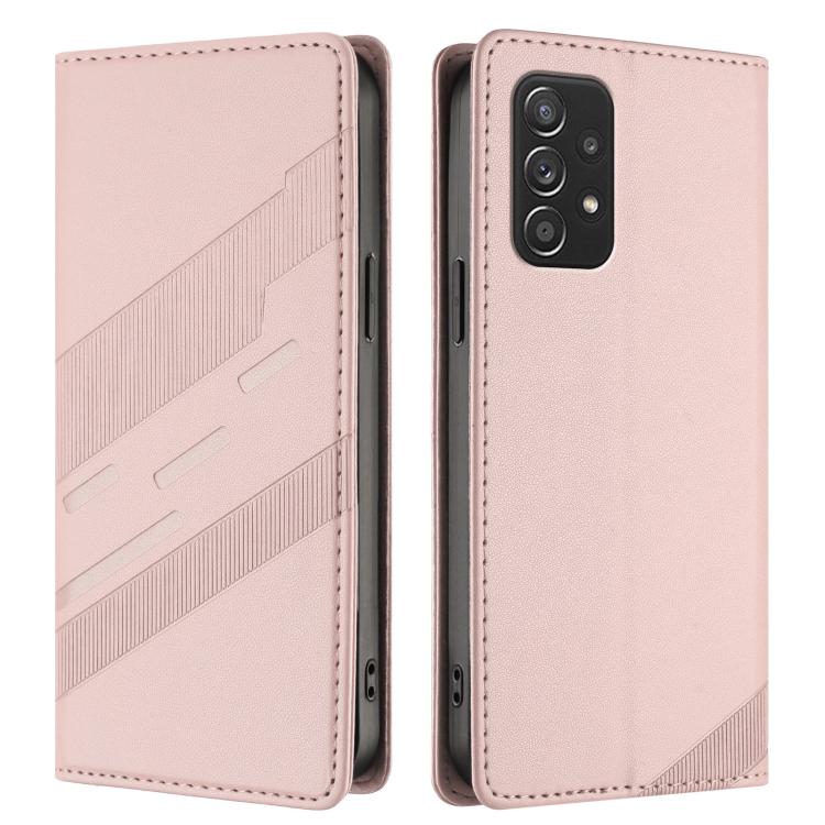 For Samsung Galaxy A52 4G / 5G Embossed Multi-functional Wallet Retro Leather Phone Case