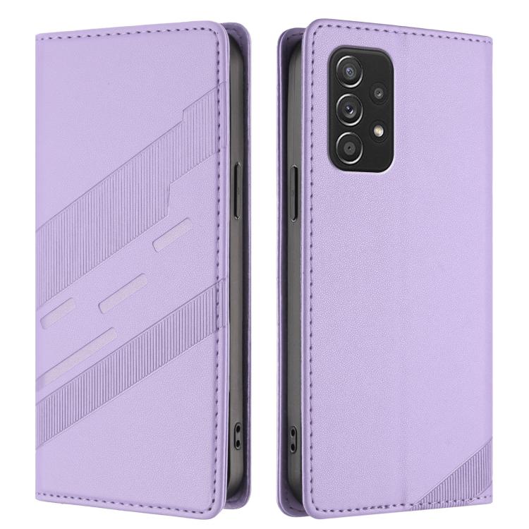 For Samsung Galaxy A52 4G / 5G Embossed Multi-functional Wallet Retro Leather Phone Case