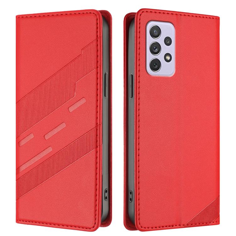 For Samsung Galaxy A72 Embossed Multi-functional Wallet Retro Leather Phone Case