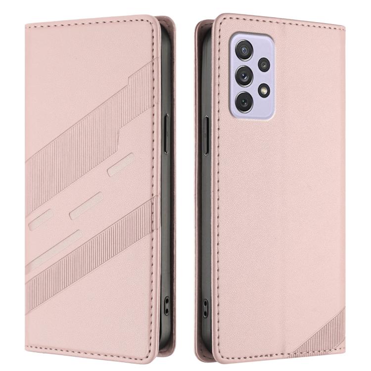 For Samsung Galaxy A72 Embossed Multi-functional Wallet Retro Leather Phone Case