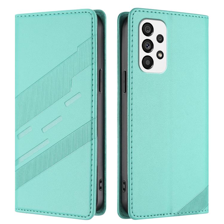 For Samsung Galaxy A73 5G Embossed Multi-functional Wallet Retro Leather Phone Case
