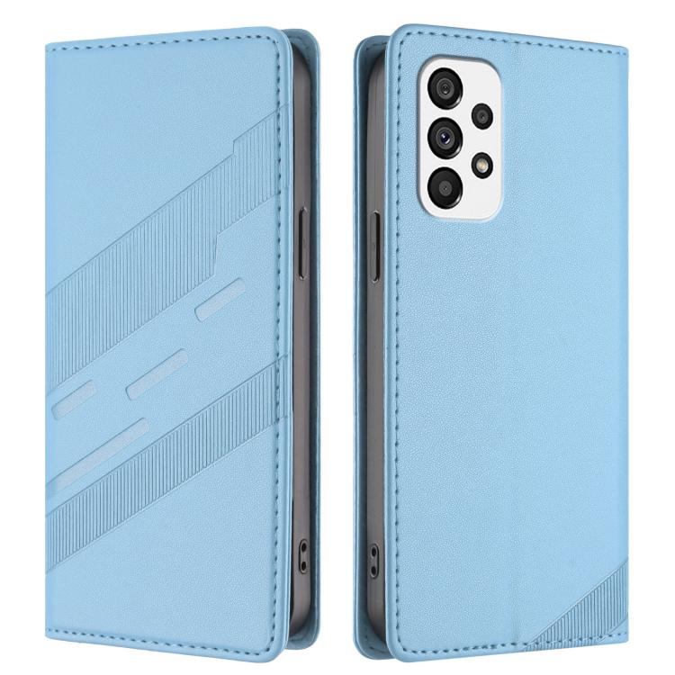 For Samsung Galaxy A73 5G Embossed Multi-functional Wallet Retro Leather Phone Case