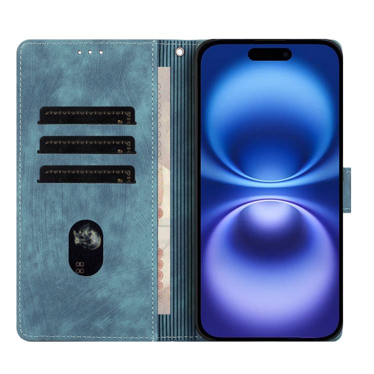 For iPhone 17 Mandala Embossed Retro Frosted Leather Phone Case