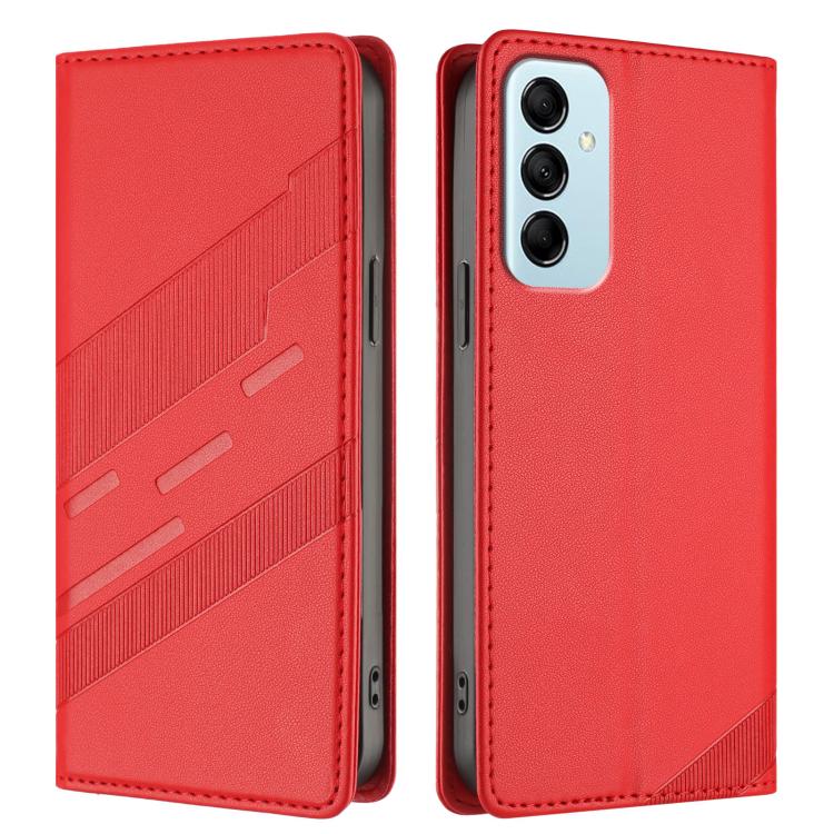 For Samsung Galaxy M14 5G Global Embossed Multi-functional Wallet Retro Leather Phone Case
