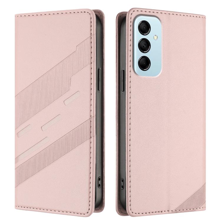 For Samsung Galaxy M14 5G Global Embossed Multi-functional Wallet Retro Leather Phone Case