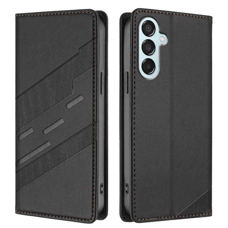 For Samsung Galaxy M15 Embossed Multi-functional Wallet Retro Leather Phone Case