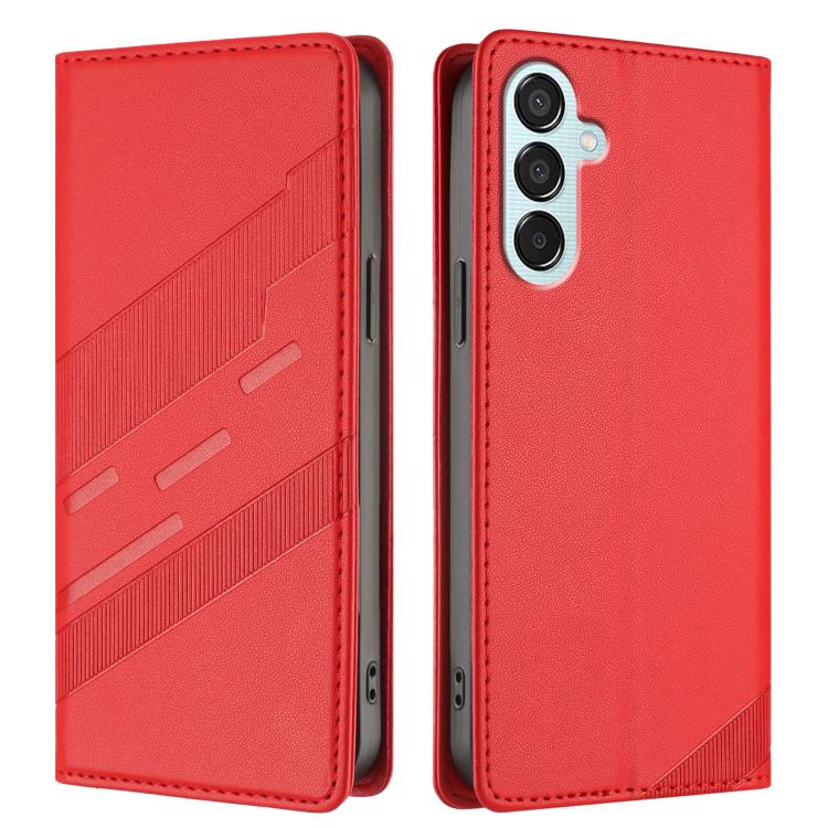 For Samsung Galaxy M15 Embossed Multi-functional Wallet Retro Leather Phone Case