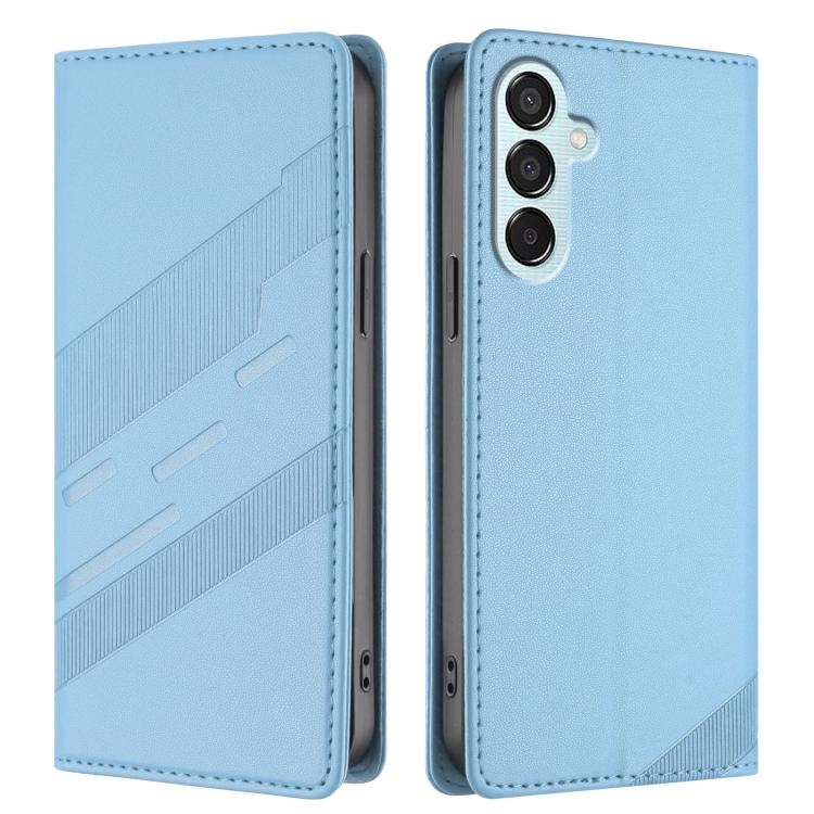 For Samsung Galaxy M15 Embossed Multi-functional Wallet Retro Leather Phone Case