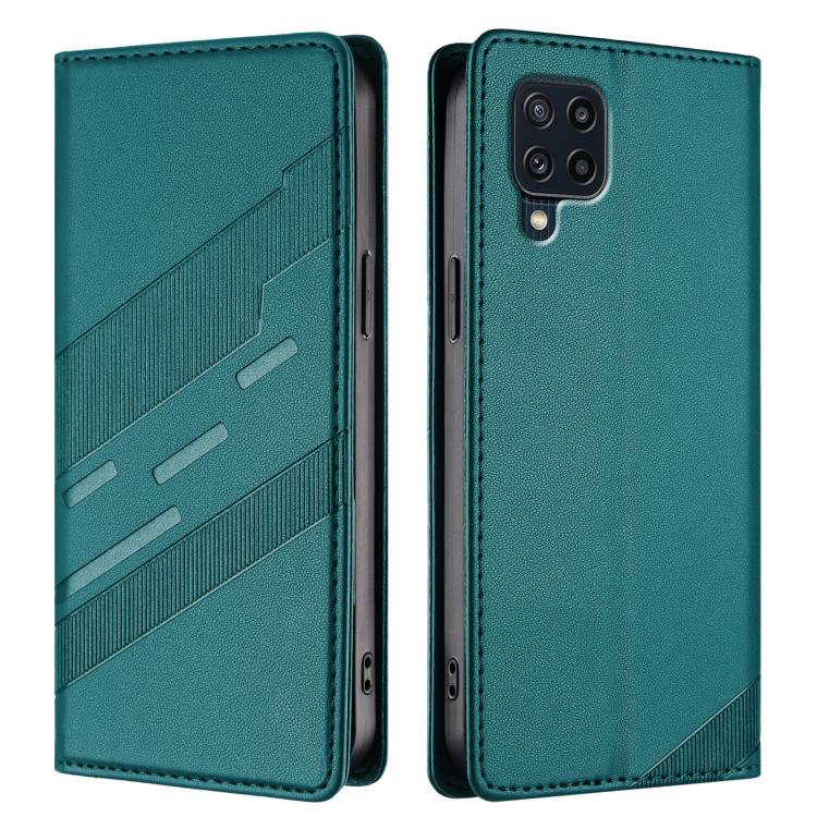For Samsung Galaxy M32 4G Global Embossed Multi-functional Wallet Retro Leather Phone Case