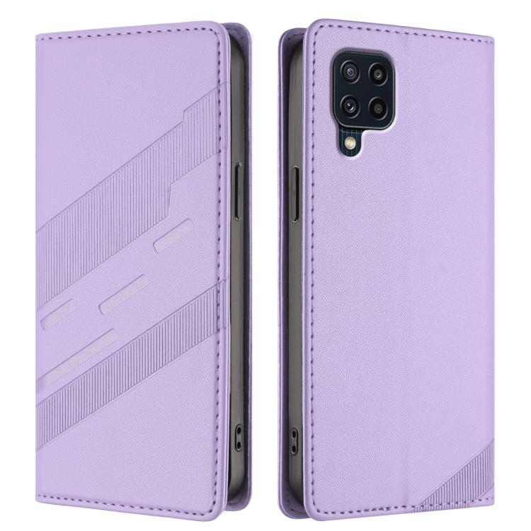 For Samsung Galaxy M32 4G Global Embossed Multi-functional Wallet Retro Leather Phone Case