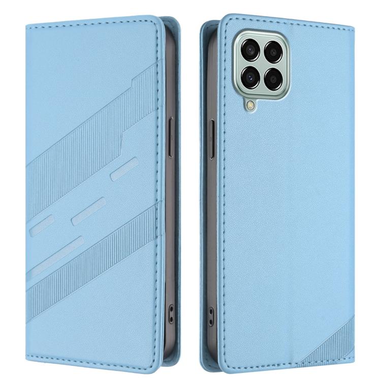 For Samsung Galaxy M33 5G Global Embossed Multi-functional Wallet Retro Leather Phone Case