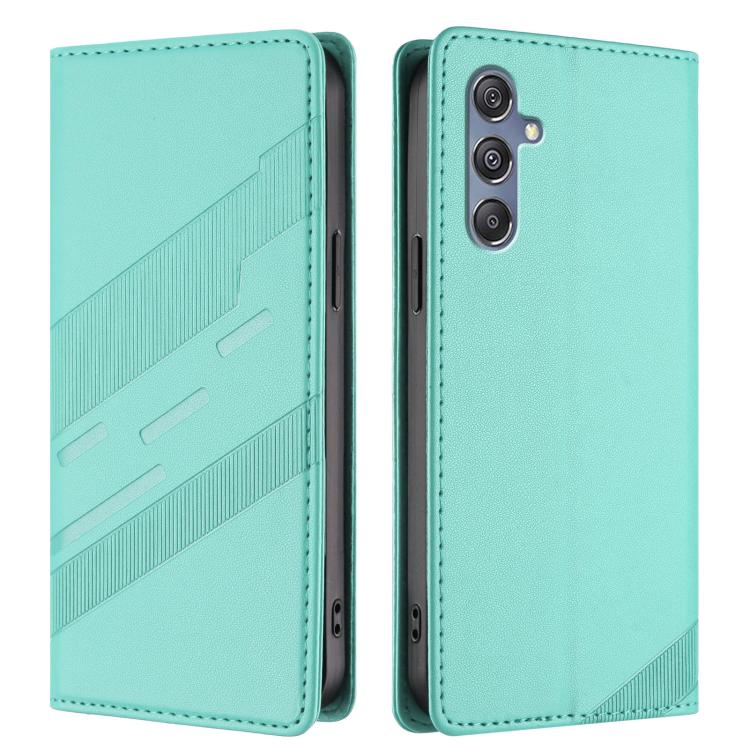 For Samsung Galaxy M34 5G Embossed Multi-functional Wallet Retro Leather Phone Case