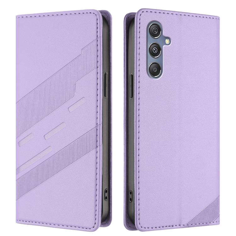 For Samsung Galaxy M34 5G Embossed Multi-functional Wallet Retro Leather Phone Case