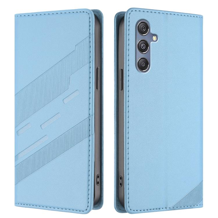 For Samsung Galaxy M34 5G Embossed Multi-functional Wallet Retro Leather Phone Case