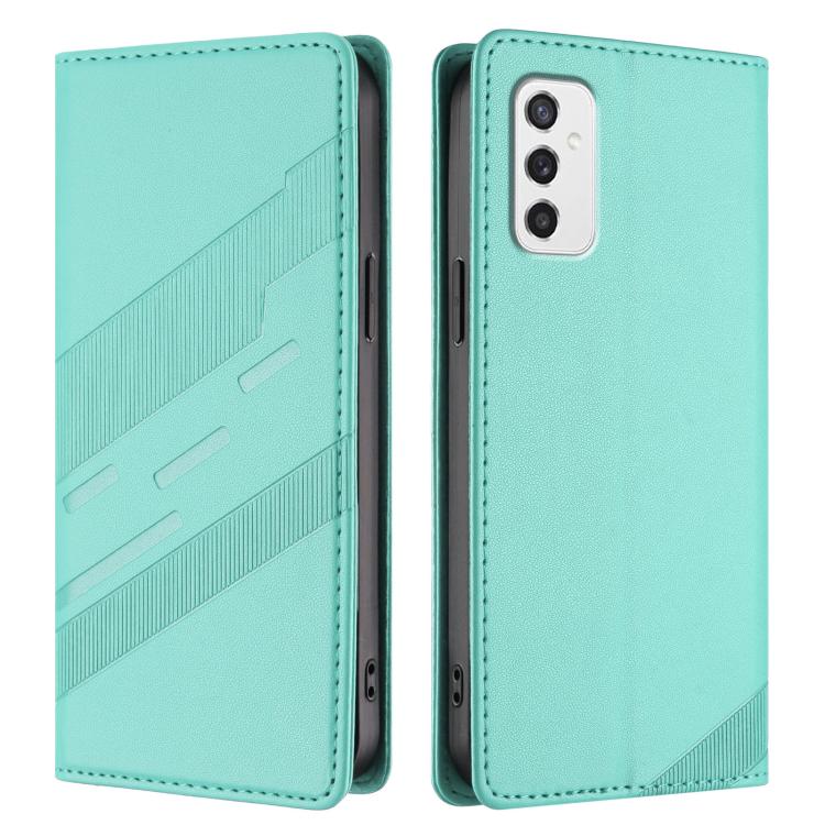 For Samsung Galaxy M52 5G Embossed Multi-functional Wallet Retro Leather Phone Case