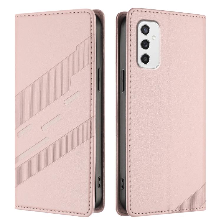 For Samsung Galaxy M52 5G Embossed Multi-functional Wallet Retro Leather Phone Case