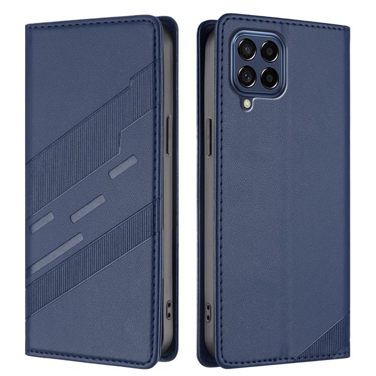 For Samsung Galaxy M53 5G Embossed Multi-functional Wallet Retro Leather Phone Case