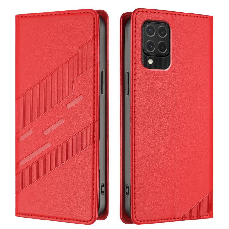For Samsung Galaxy M62 / F62 Embossed Multi-functional Wallet Retro Leather Phone Case