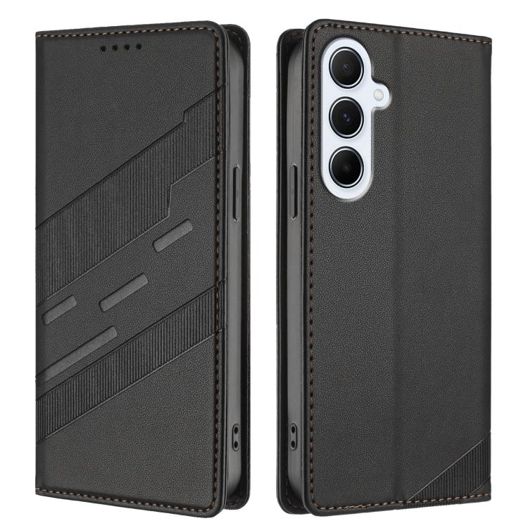 For Samsung Galaxy M56 5G Embossed Multi-functional Wallet Retro Leather Phone Case