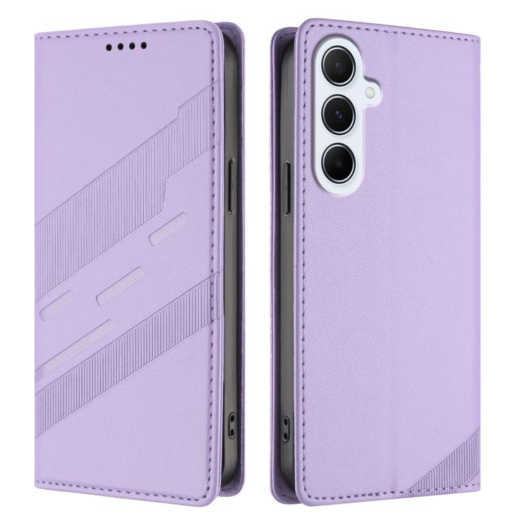 For Samsung Galaxy M56 5G Embossed Multi-functional Wallet Retro Leather Phone Case