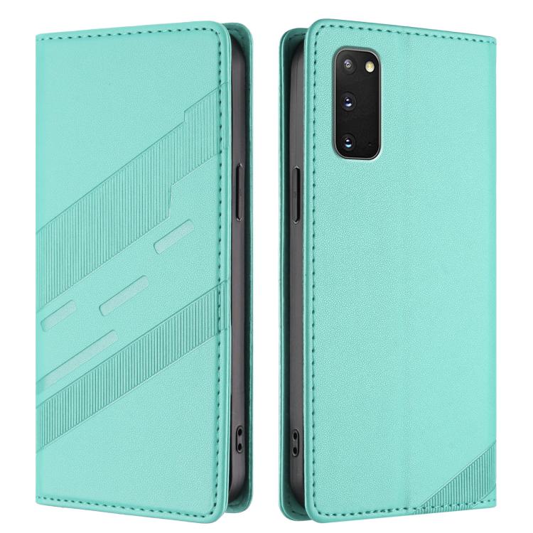 For Samsung Galaxy S20 Embossed Multi-functional Wallet Retro Leather Phone Case