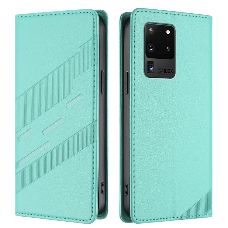 For Samsung Galaxy S20 Ultra Embossed Multi-functional Wallet Retro Leather Phone Case