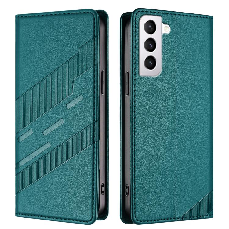 For Samsung Galaxy S21 5G Embossed Multi-functional Wallet Retro Leather Phone Case