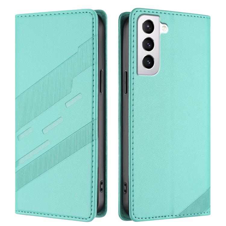 For Samsung Galaxy S21 5G Embossed Multi-functional Wallet Retro Leather Phone Case
