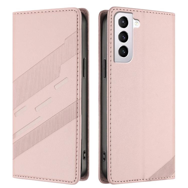 For Samsung Galaxy S21 5G Embossed Multi-functional Wallet Retro Leather Phone Case