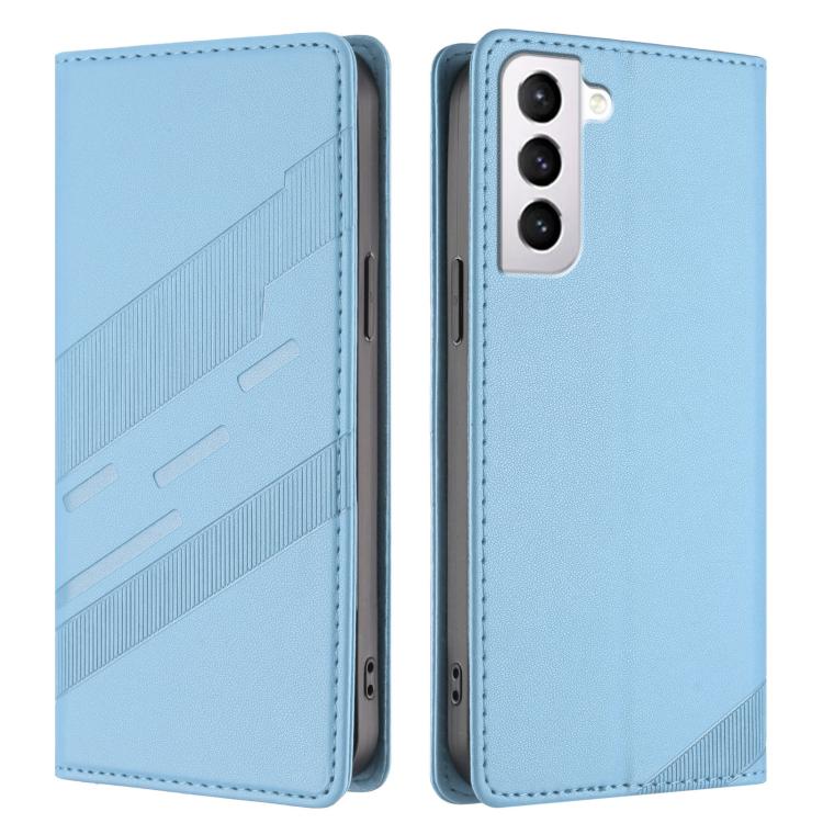 For Samsung Galaxy S21 5G Embossed Multi-functional Wallet Retro Leather Phone Case