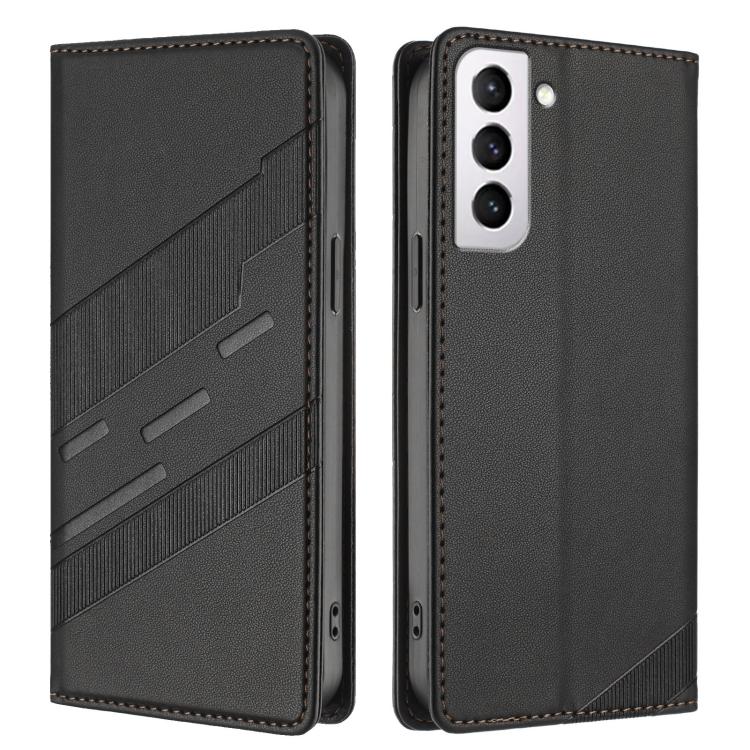 For Samsung Galaxy S21 FE 5G Embossed Multi-functional Wallet Retro Leather Phone Case