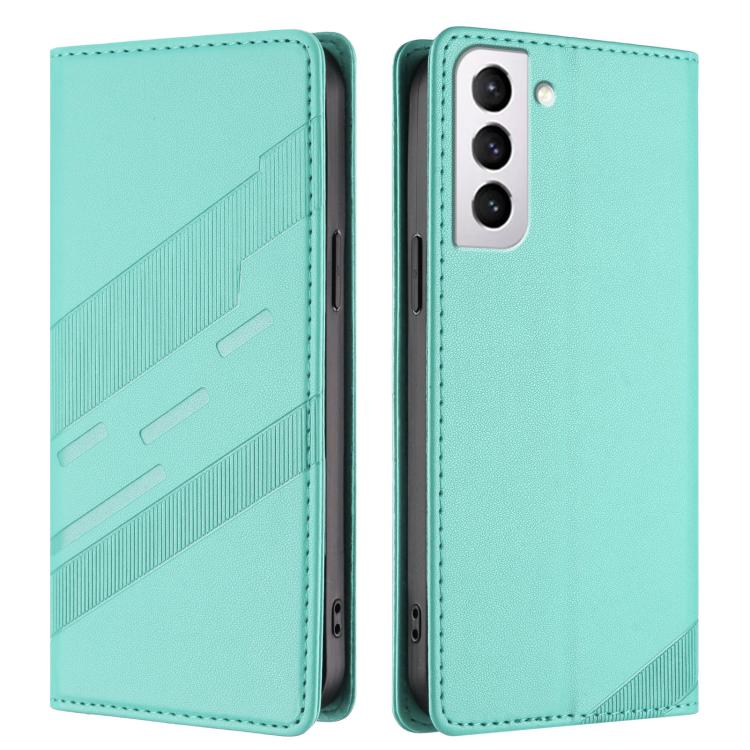 For Samsung Galaxy S21+ 5G Embossed Multi-functional Wallet Retro Leather Phone Case