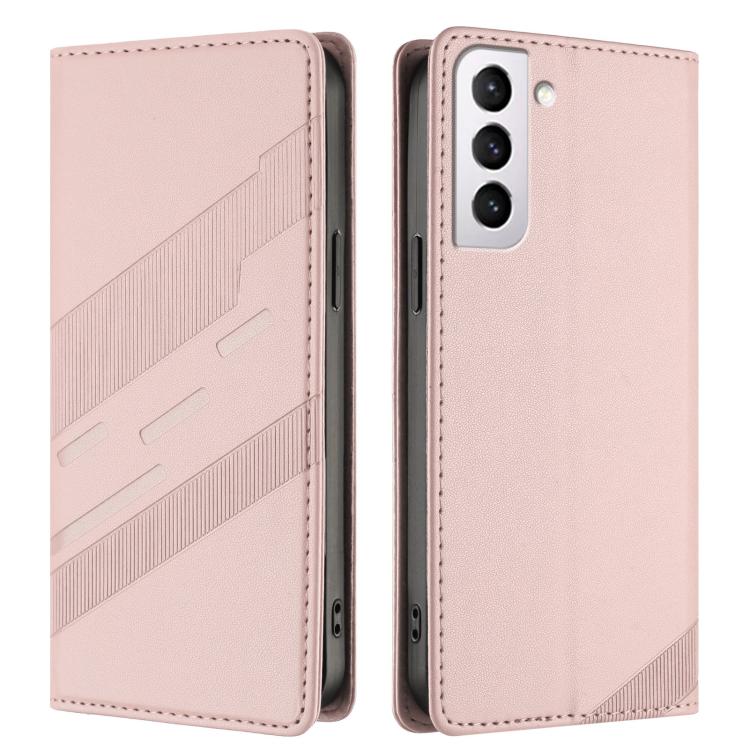 For Samsung Galaxy S21+ 5G Embossed Multi-functional Wallet Retro Leather Phone Case
