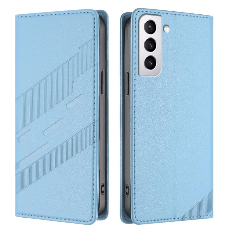For Samsung Galaxy S21+ 5G Embossed Multi-functional Wallet Retro Leather Phone Case