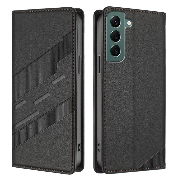 For Samsung Galaxy S22+ 5G Embossed Multi-functional Wallet Retro Leather Phone Case