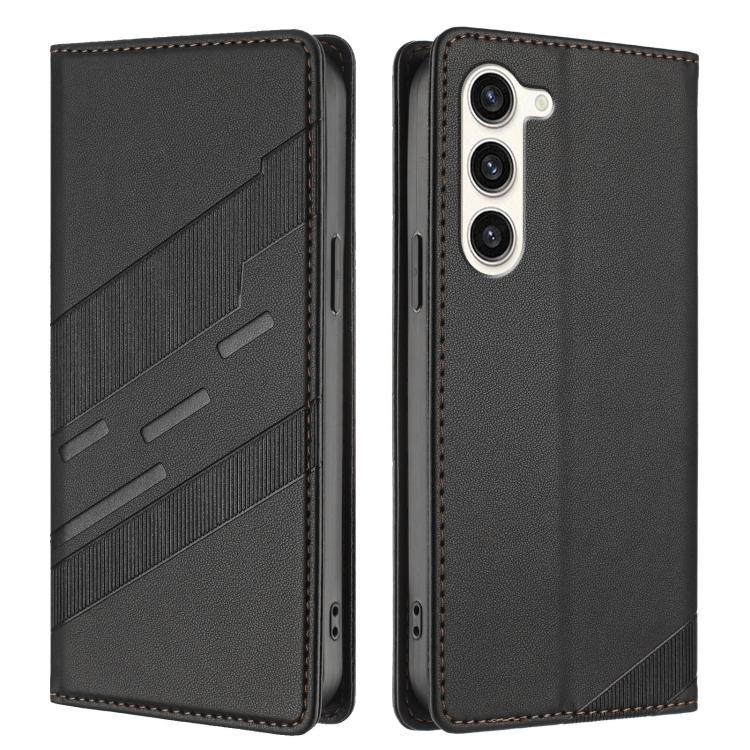 For Samsung Galaxy S23 5G Embossed Multi-functional Wallet Retro Leather Phone Case