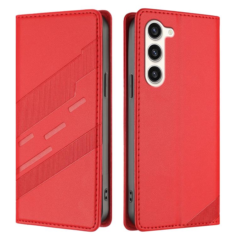 For Samsung Galaxy S23 5G Embossed Multi-functional Wallet Retro Leather Phone Case